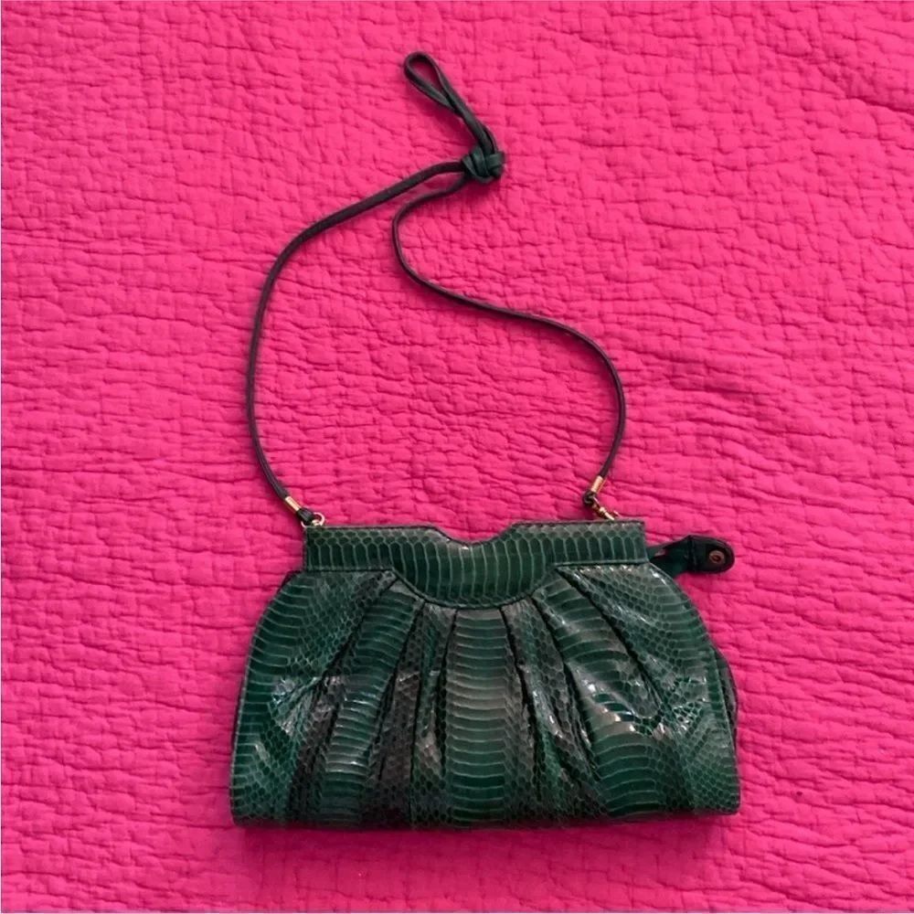 I.Renee genuine snake skin purse, vintage